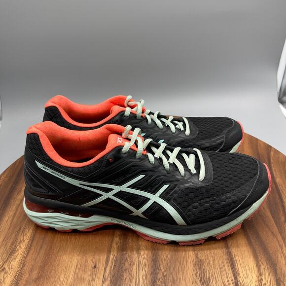 Asics GT 2000 Shoes Womens Size 11 Black Running Comfort Walking Gym Sneakers - Picture 1 of 8